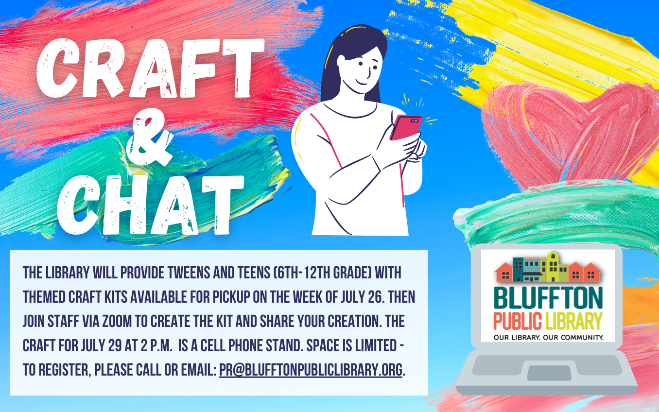 Craft and Chat for teens