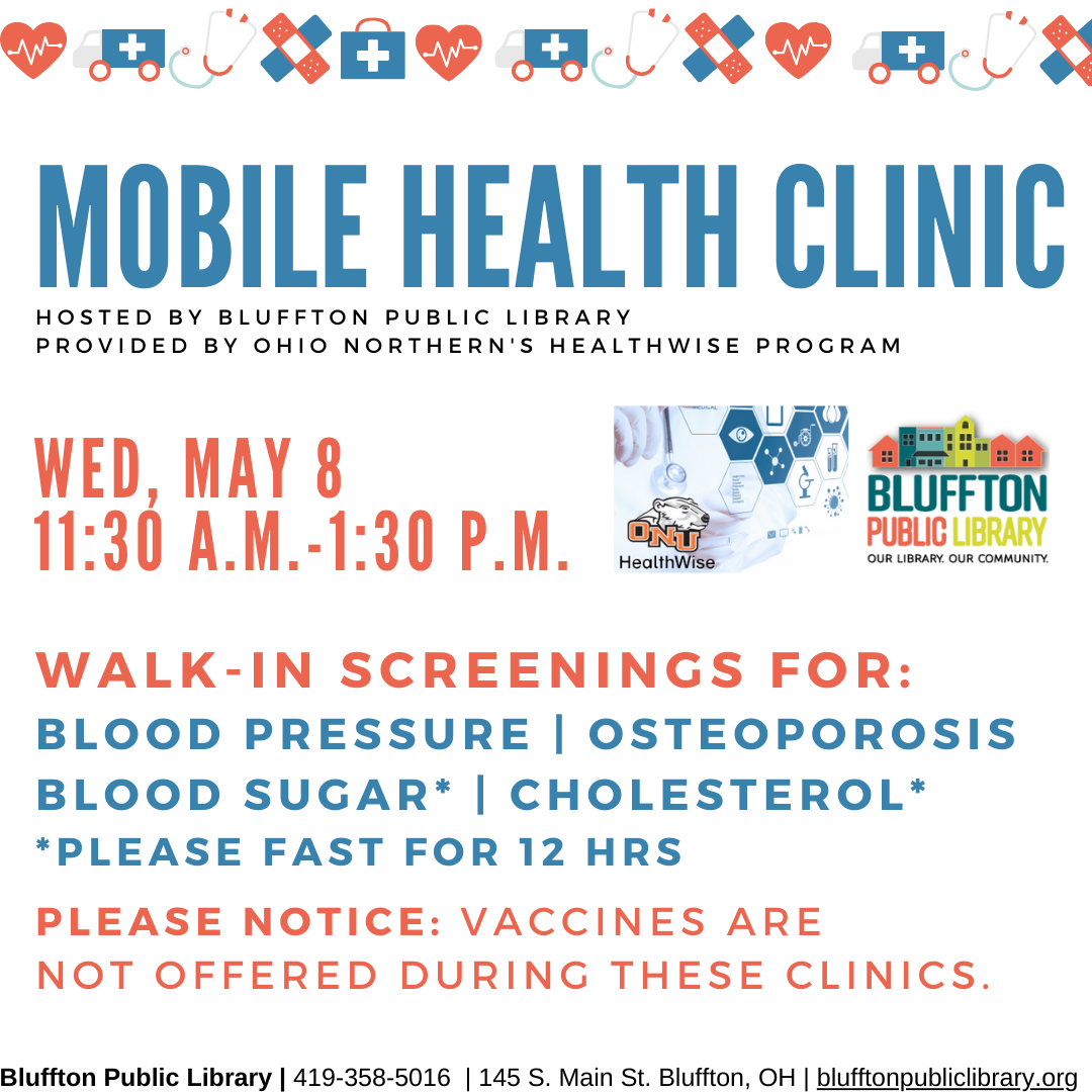 white background with blue and red lettering