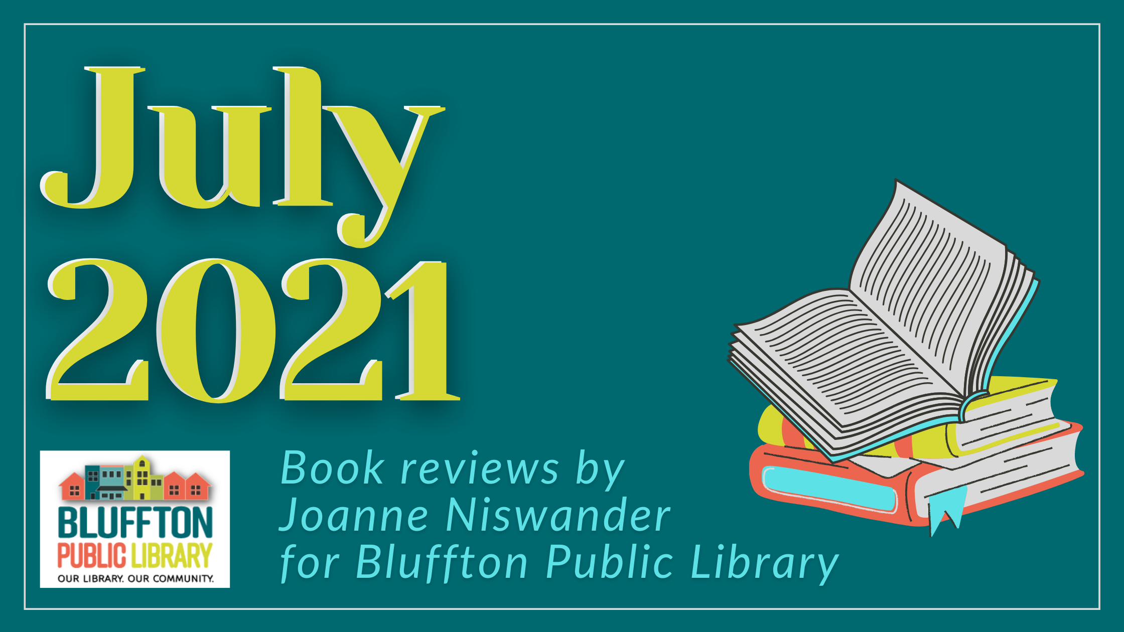 July 2021 Joanne Reads