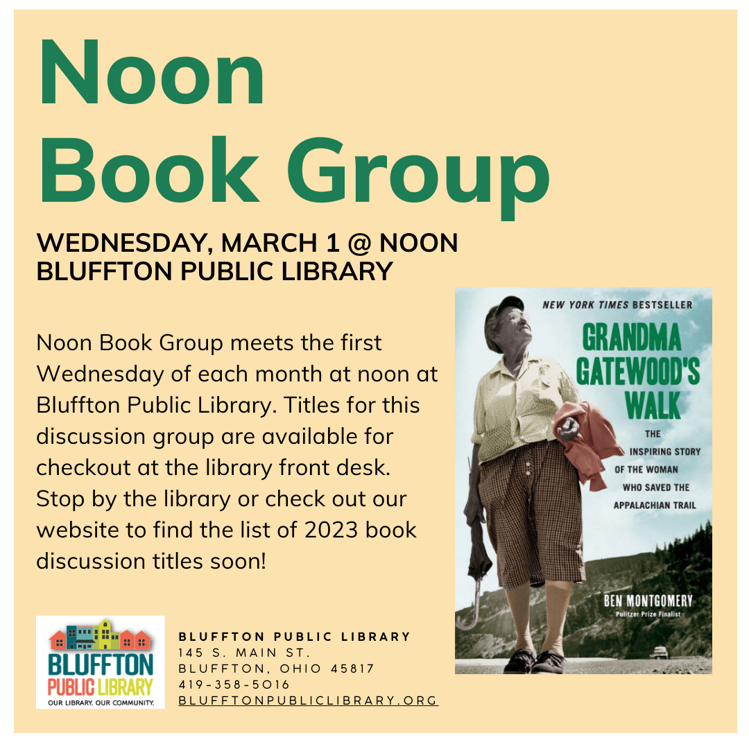 Tan background with book cover consisting of a photo of an older woman wearing a white shirt and walking shorts.  Green title.