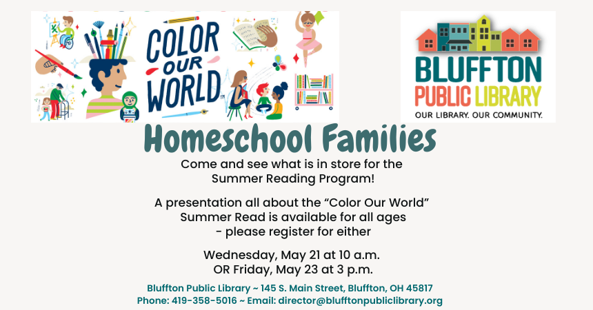 Colorful logos, text