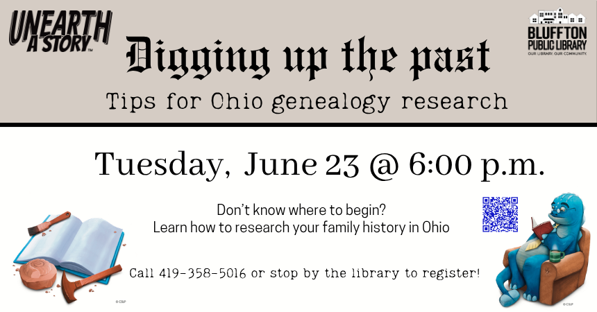 Digging up the Past: Tips for Ohio genealogy research