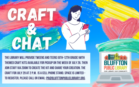 Craft and Chat for teens