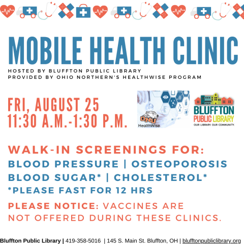 white background with blue and red lettering