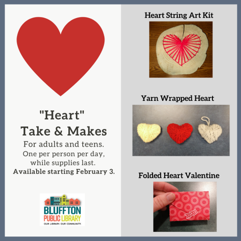 Red heart and heart string art, heart yarn hearts and folded red envelope