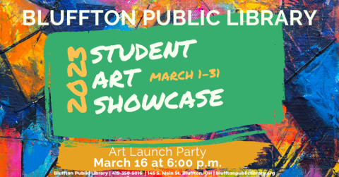 Multicolored paint splotches in primary colors on background. Teal green swath of paint to highlight title. White text.