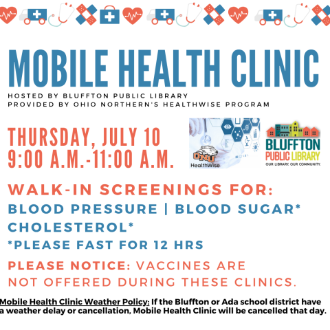 white background with blue and red lettering