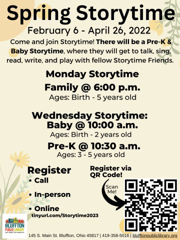 Faded yellow background with faded splotches of orange and yellow flowers. Text