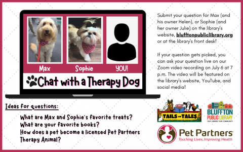 Chat with a Therapy Dog